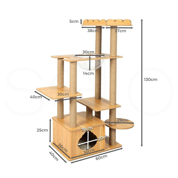 PaWz Cat Tree Tower Scratching Post - petpawz.com.au