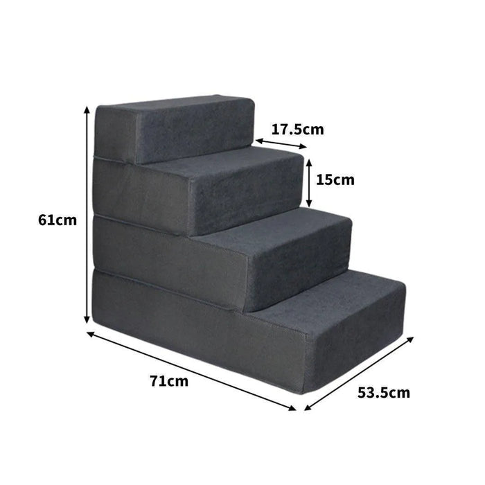 PaWz Detachable Pet Stairs Dimensions 
