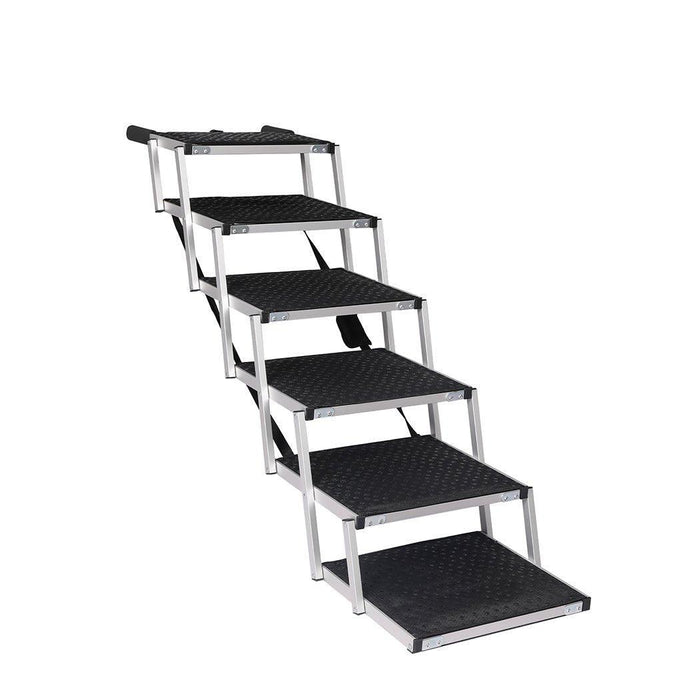 PaWz Dog Adjustable Height Stairs Ramp 5/6 Steps - petpawz.com.au
