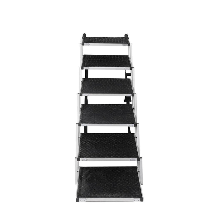 PaWz Dog Adjustable Height Stairs Ramp 5/6 Steps - petpawz.com.au