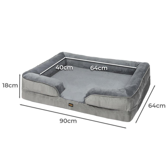 PaWz Premium Memory Foam Pet Sofa Bed - petpawz.com.au