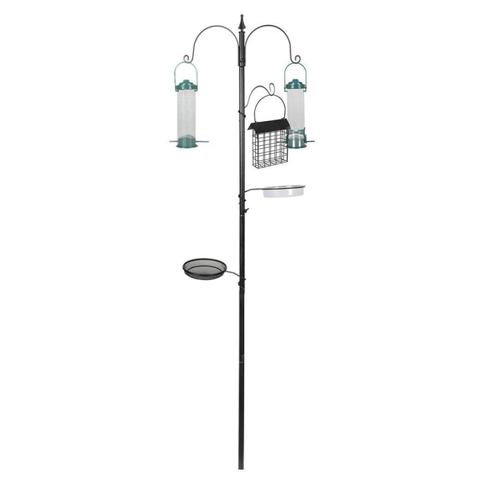 PaWz Metal Bird Feeder With Hanging Wild Seed Container - petpawz.com.au