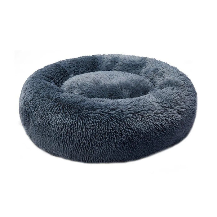 Pawz Non-Removable Calming Pet Bed  blue