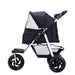 PaWz Pet Dog Stroller Pram - Black - petpawz.com.au