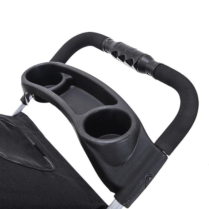 PaWz Pet Dog Stroller Pram - Black - petpawz.com.au