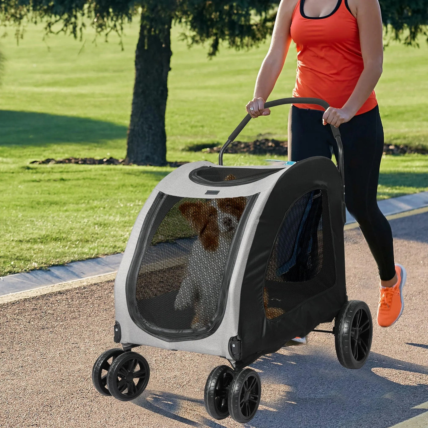 PaWz Pet Stroller 4 Wheel —