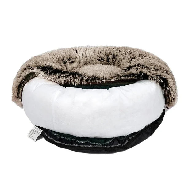 Calming Pet Bed with Removable Cover