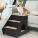 PaWz Wooden Pet Stairs with Build-in House - petpawz.com.au