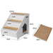 PaWz Wooden Pet Stairs with Build-in House  white