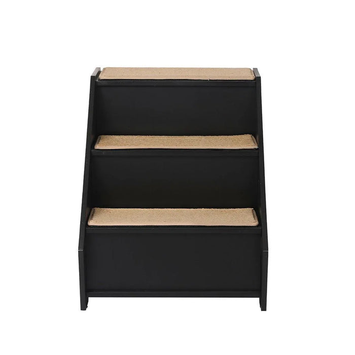 PaWz Wooden Pet Stairs with Build-in House