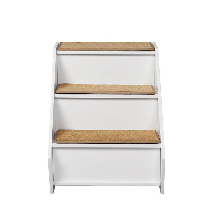 PaWz Wooden Pet Stairs with Build-in House 