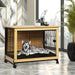 PaWz Wooden Wire Dog Kennel - petpawz.com.au