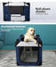 pawz dog travel bag spacious interior 