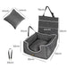 Pet Car Booster Seat - Grey - petpawz.com.au