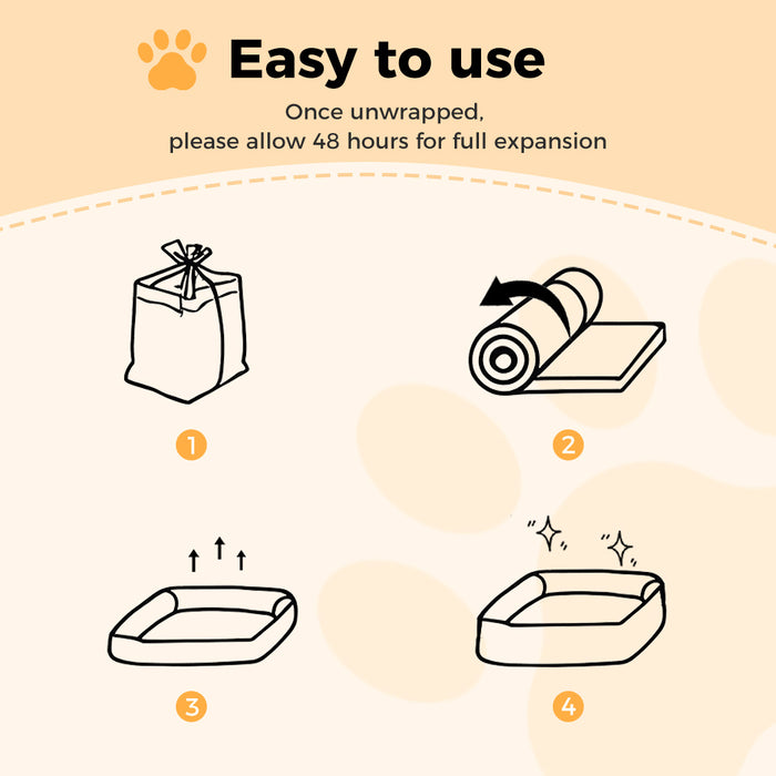 Soft Foam Dog Stairs – Non-Slip Dog Steps for Beds & Couches