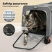 safety clip in et carrier with cat inside 