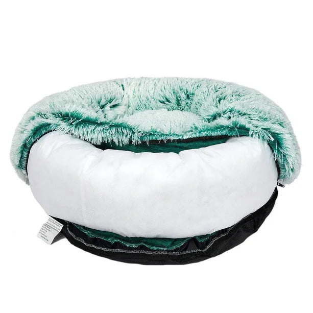 Calming Pet Bed with Removable Cover