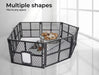 various shape of play pan 