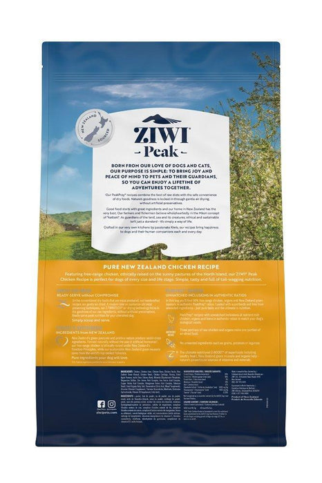 Ziwi Peak Originals Air Dried Chicken Dog Food - petpawz.com.au