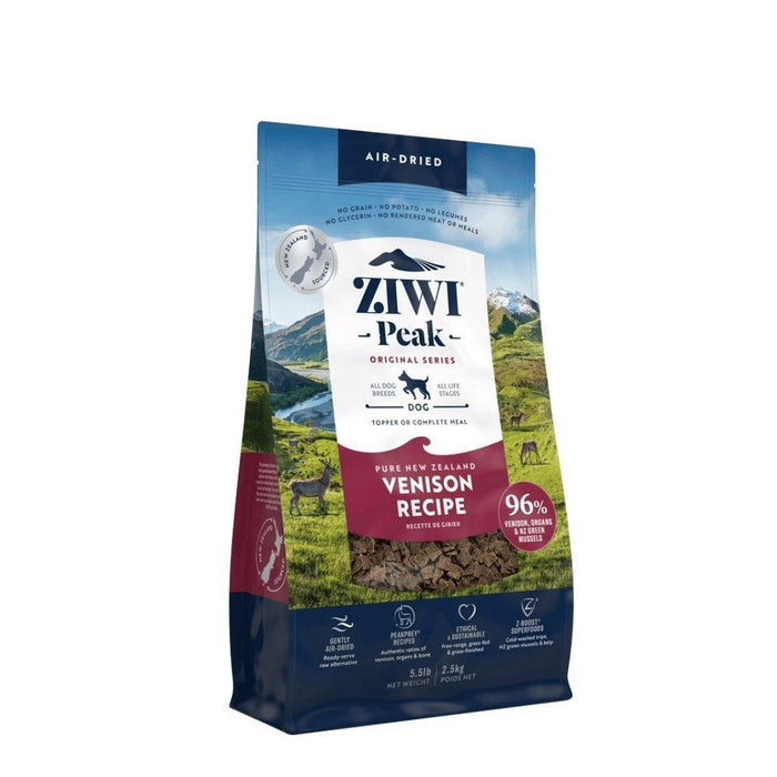 Ziwi Peak Originals Venison | Air-Dried Dog | 2.5Kg - petpawz.com.au