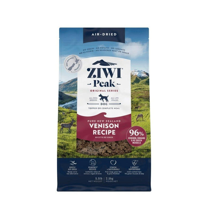 Ziwi Peak Originals Venison | Air-Dried Dog | 2.5Kg - petpawz.com.au