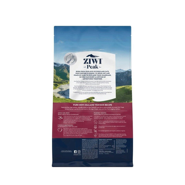 Ziwi Peak Originals Venison | Air-Dried Dog | 2.5Kg - petpawz.com.au