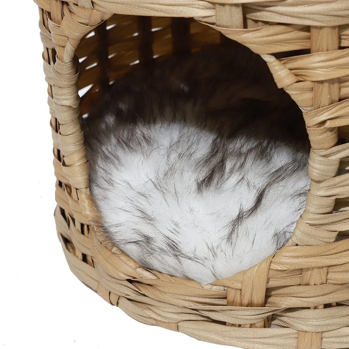 PaWz Rattan Pet Bed - petpawz.com.au