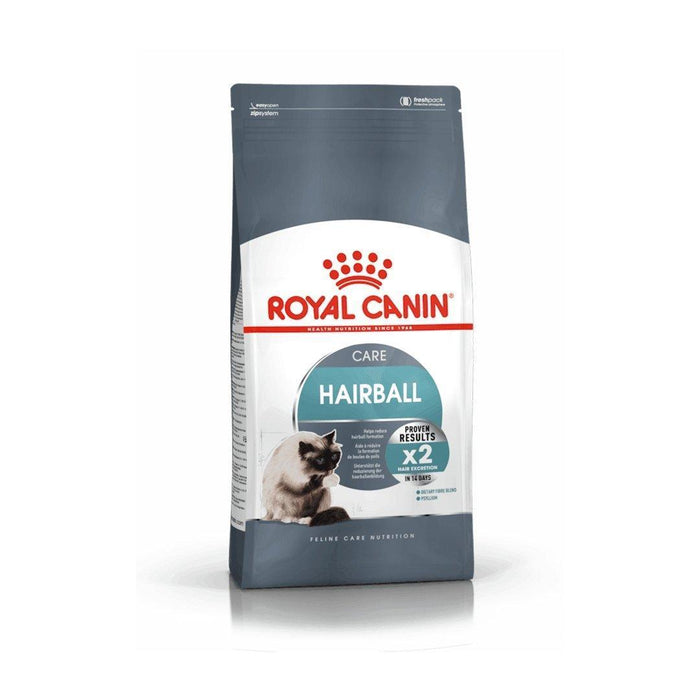 Royal Canin Hairball Care Dry Cat Food + PaWz Smart Container Bundle